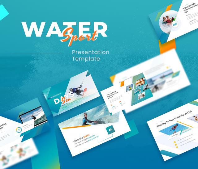 Daysea – Water Sport Presentation PowerPoint Template