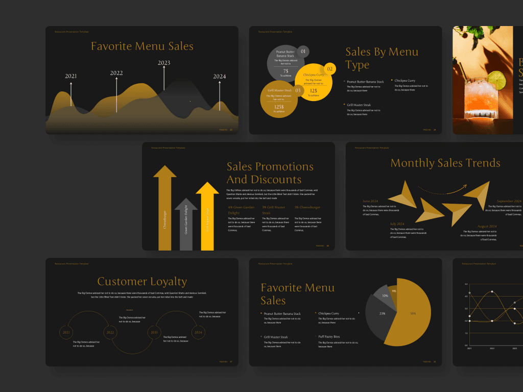 Restaurant PowerPoint Presentation Template