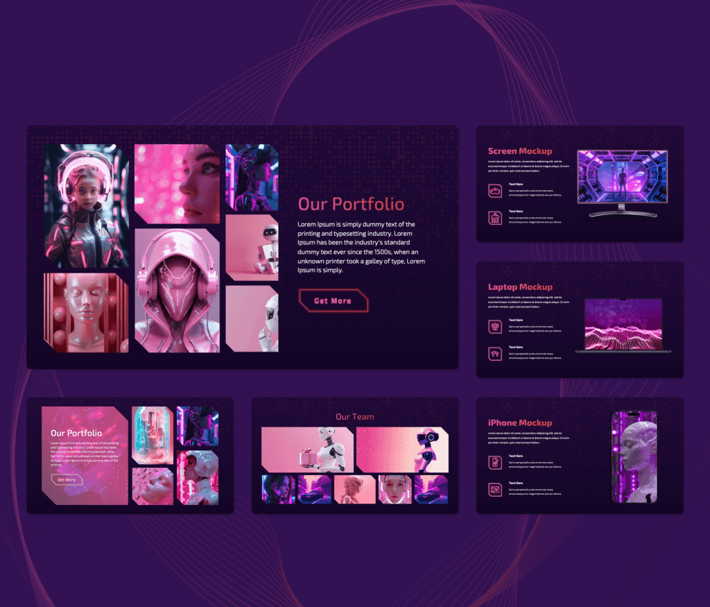 AI Technology - PowerPoint Presentation Template