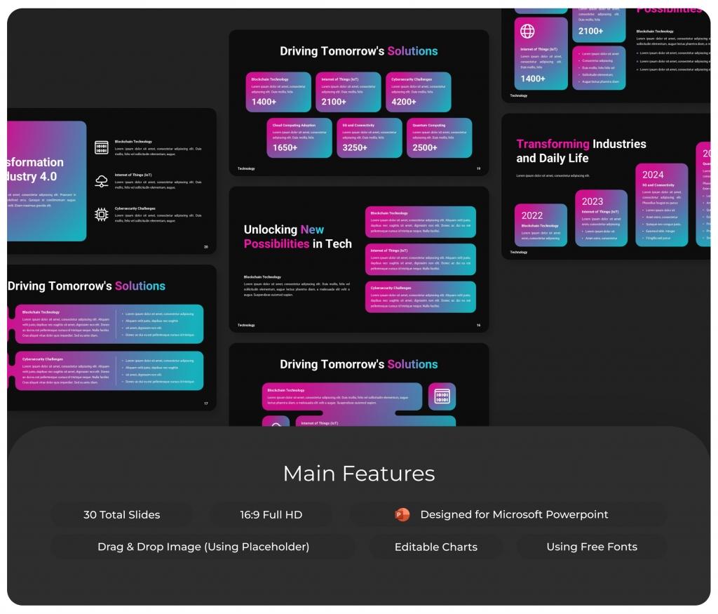 Technology PowerPoint Presentation Template