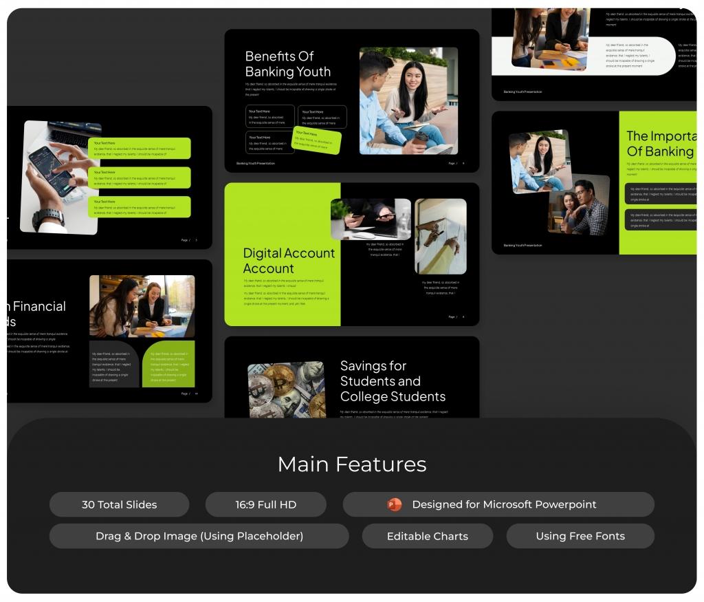 Banking Youth - PowerPoint Presentation Template