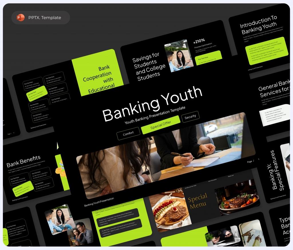 Banking Youth - PowerPoint Presentation Template