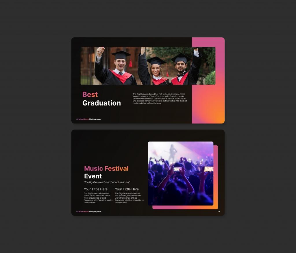School Yearbook PowerPoint Presentation Template