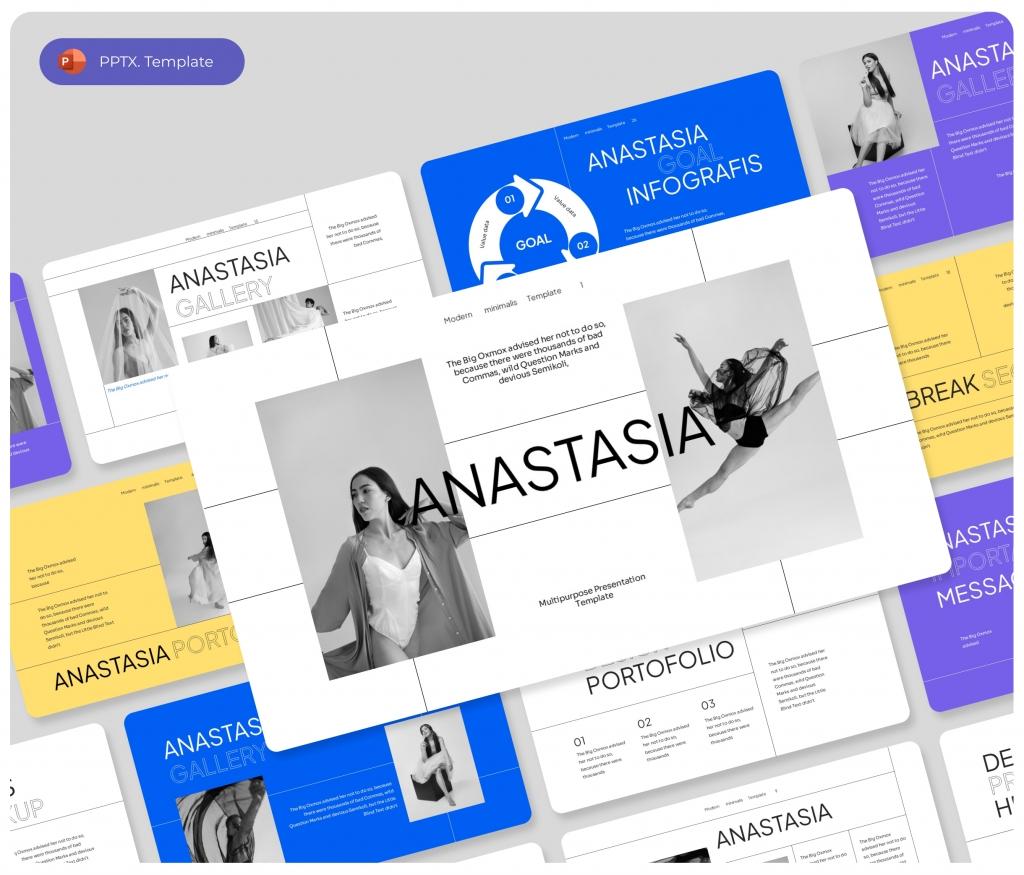 Anastasia - Multipurpose PowerPoint Presentation Template