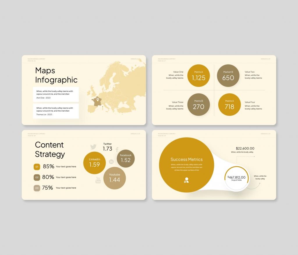Kazara- Brand Proposal PowerPoint Presentation Template