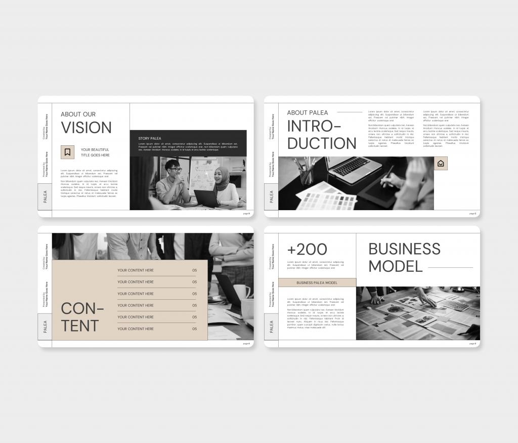 Palea Brand Strategy PowerPoint Presentation Template