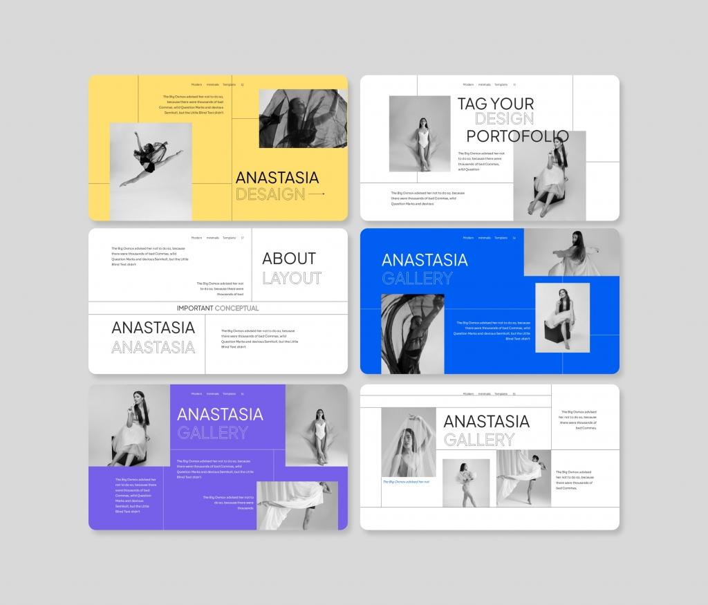 Anastasia - Multipurpose PowerPoint Presentation Template