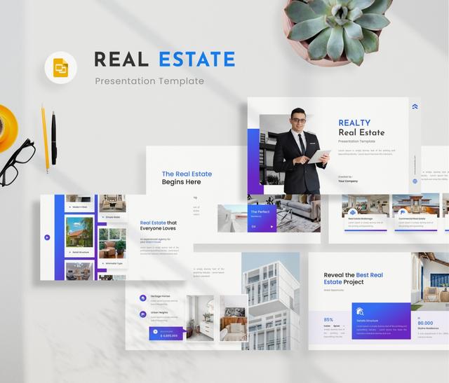 Realty- Real Estate Google Slides Presentation Template