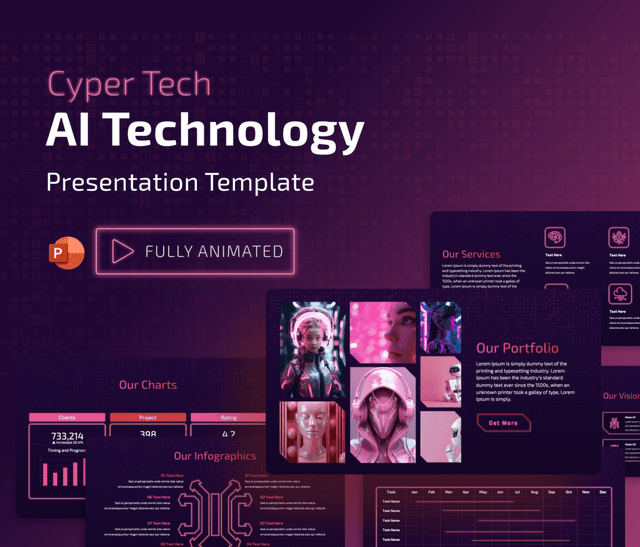 AI Technology – PowerPoint Presentation Template