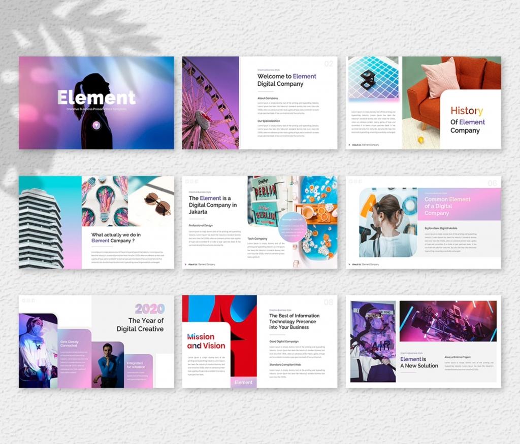 Element - Creative Business Google Slides Presentation