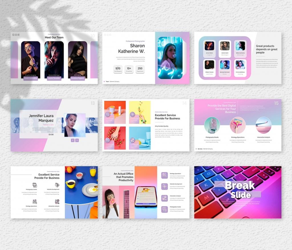 Element - Creative Business Google Slides Presentation