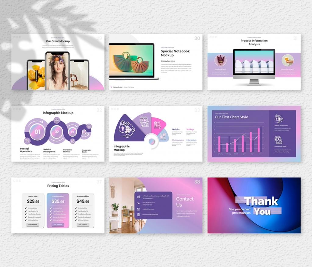 Element - Creative Business Google Slides Presentation