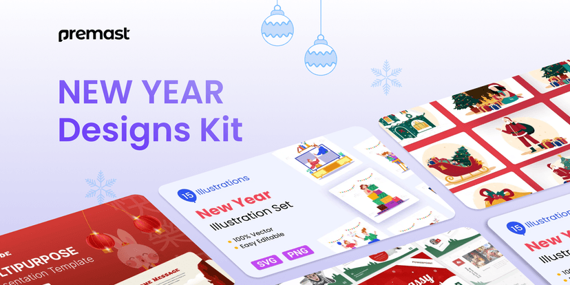 New Year Designs Kit