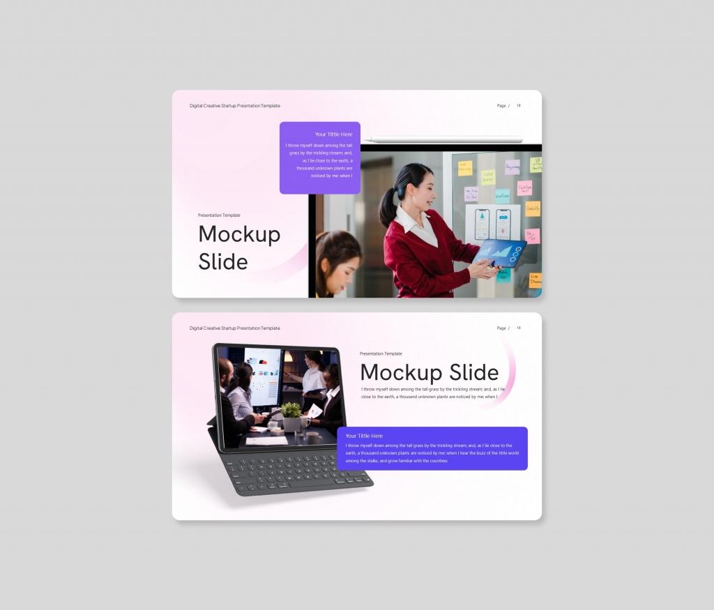 Digital Startup PowerPoint Presentation Template