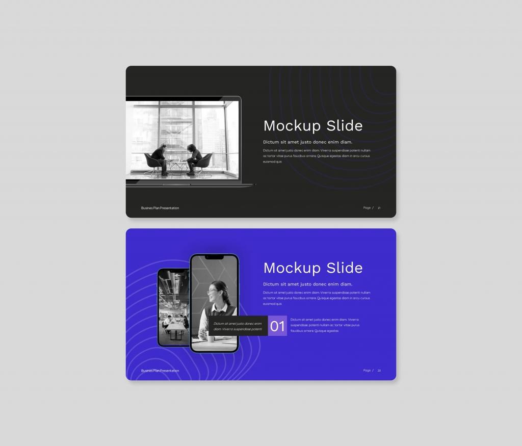 Building The Future- Business Plan PowerPoint Template