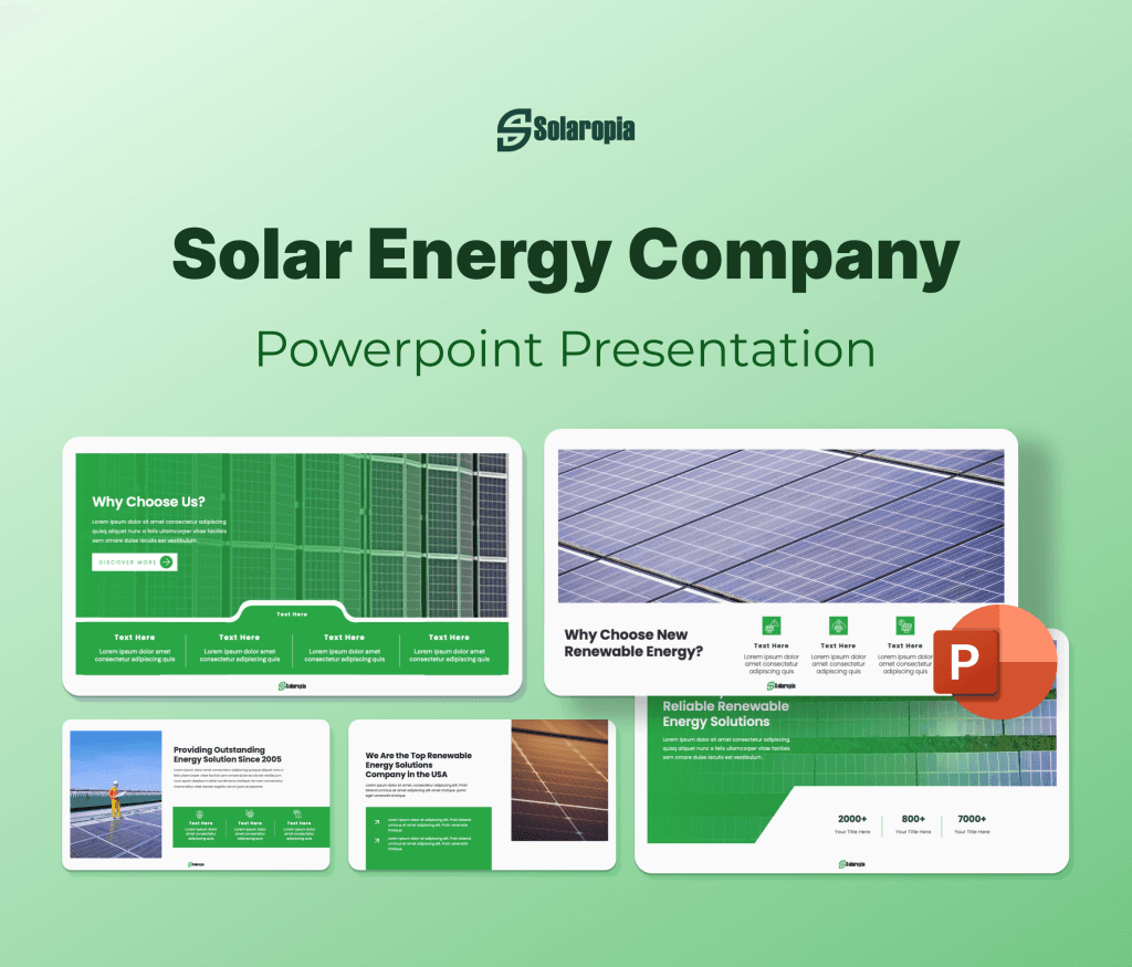 Solaropia- Solar Energy Company PowerPoint Presentation