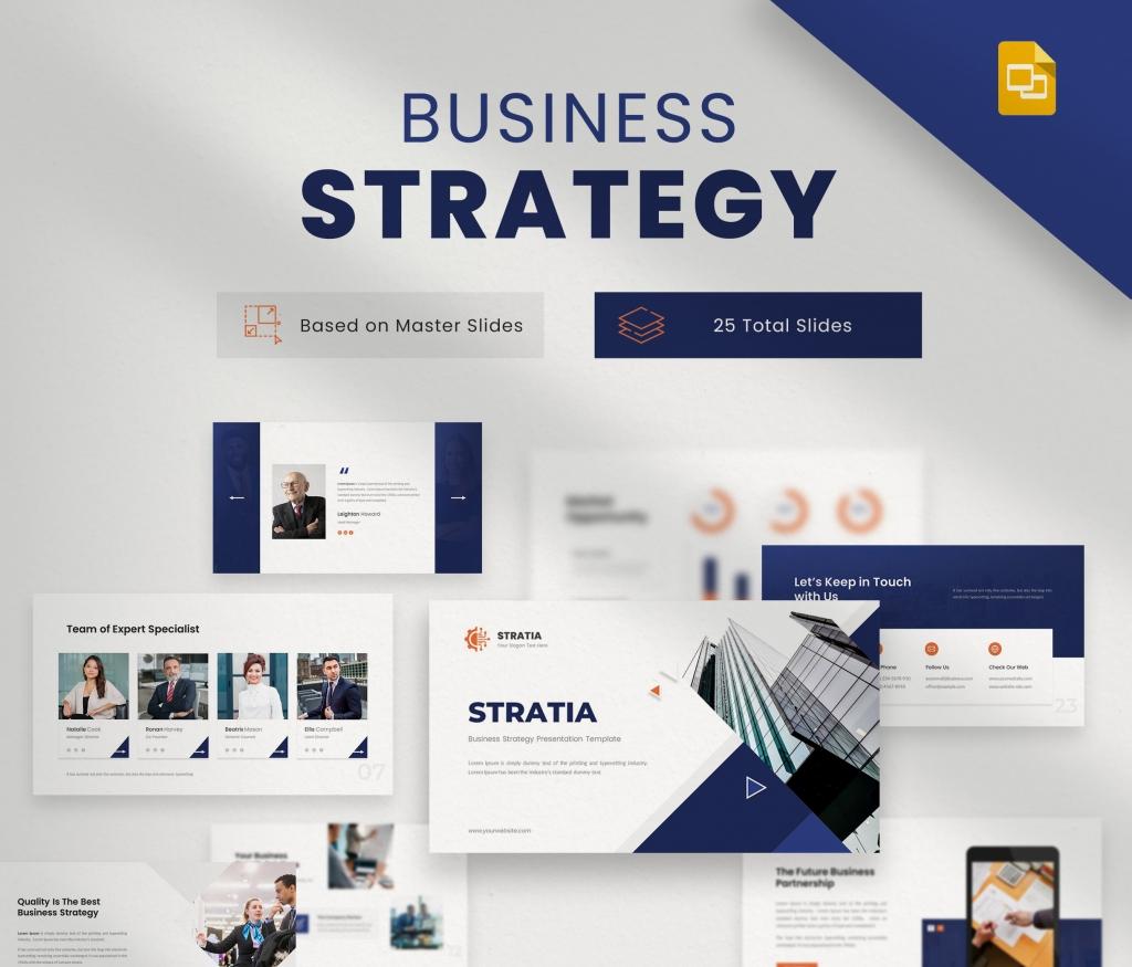 Stratia – Business Strategy Google Slides Presentation