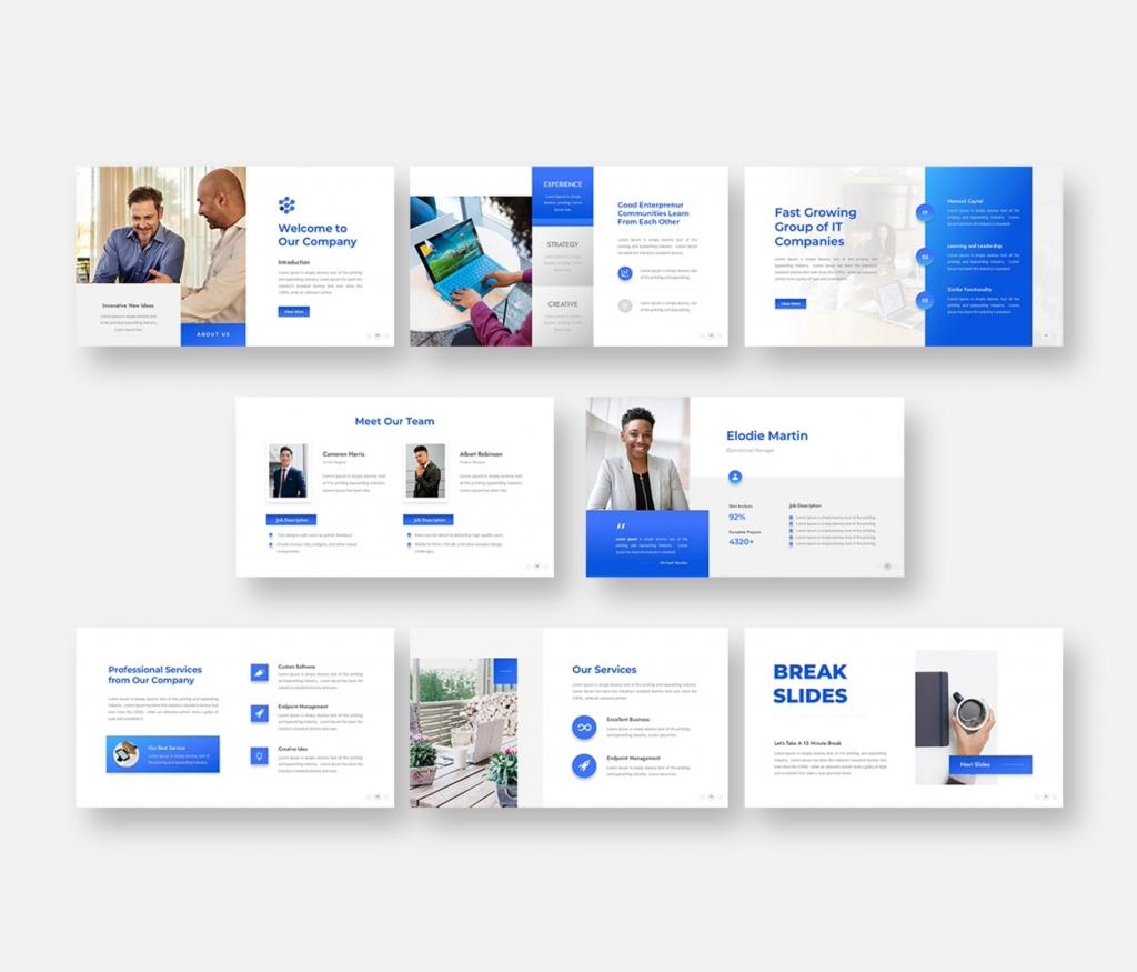 Compana - Company Profile Google Slides Presentation