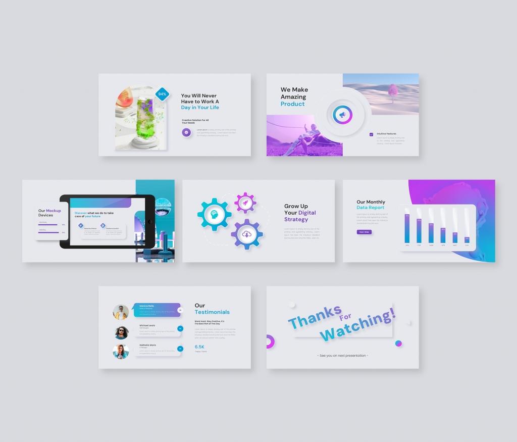 Blendi- Multipurpose Google slides Presentation Template