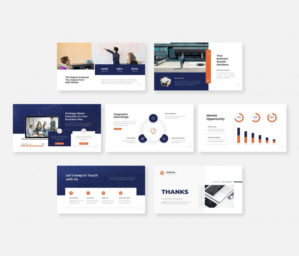Stratia – Business Strategy PowerPoint Presentation