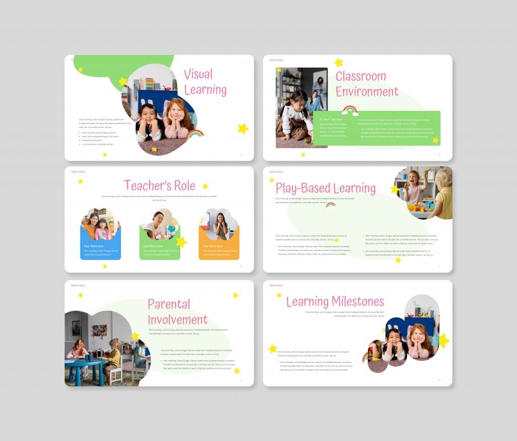 Colorful Learning PowerPoint Presentation Template