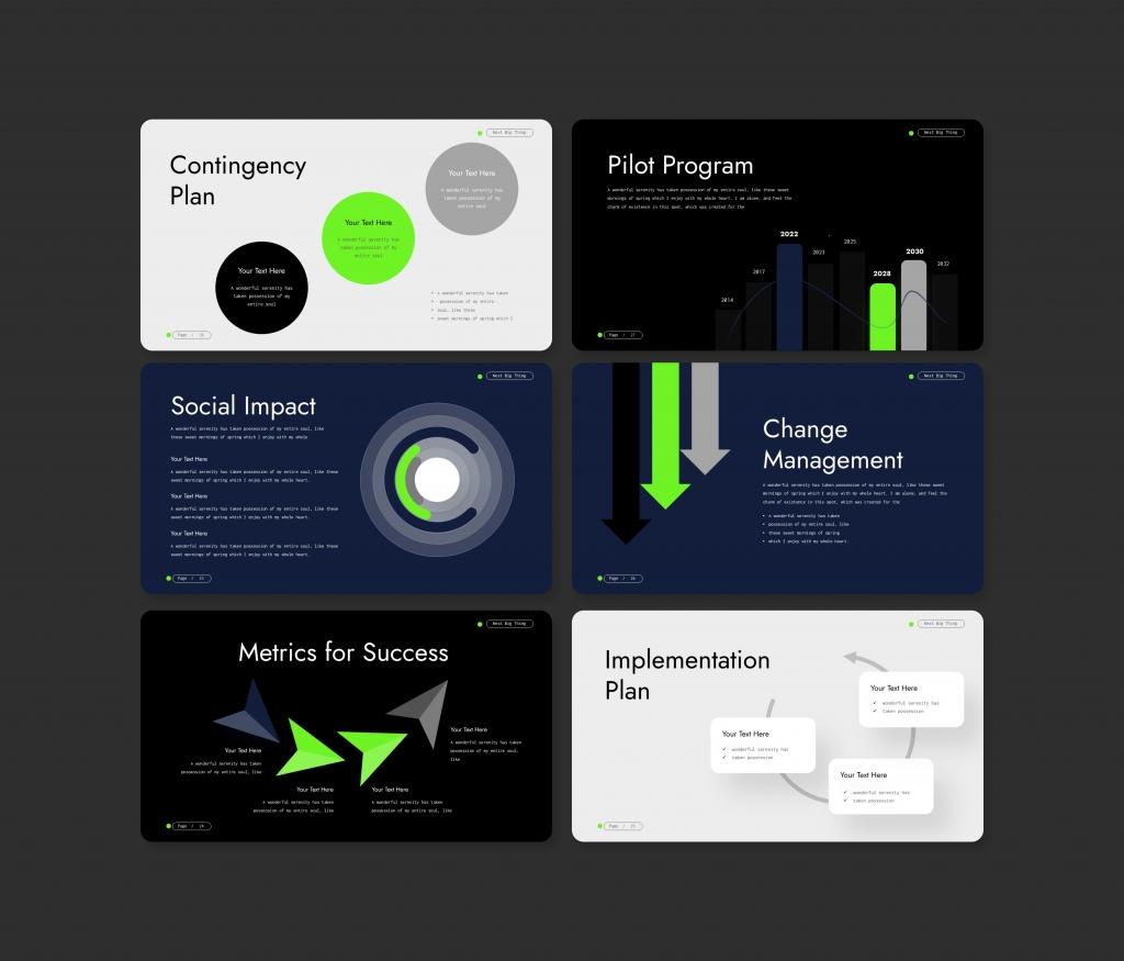 Next Big Thing PowerPoint Presentation Template