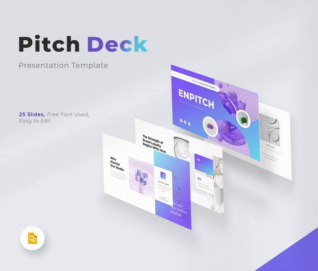 Enpitch- Pitch deck Google Slides Presentation Template