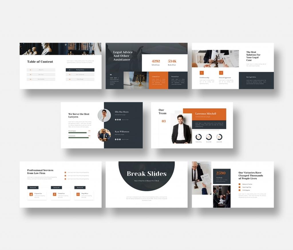 Lawsy- Lawyer PowerPoint Presentation Template