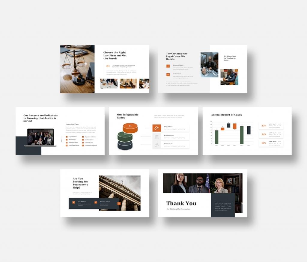 Lawsy- Lawyer PowerPoint Presentation Template