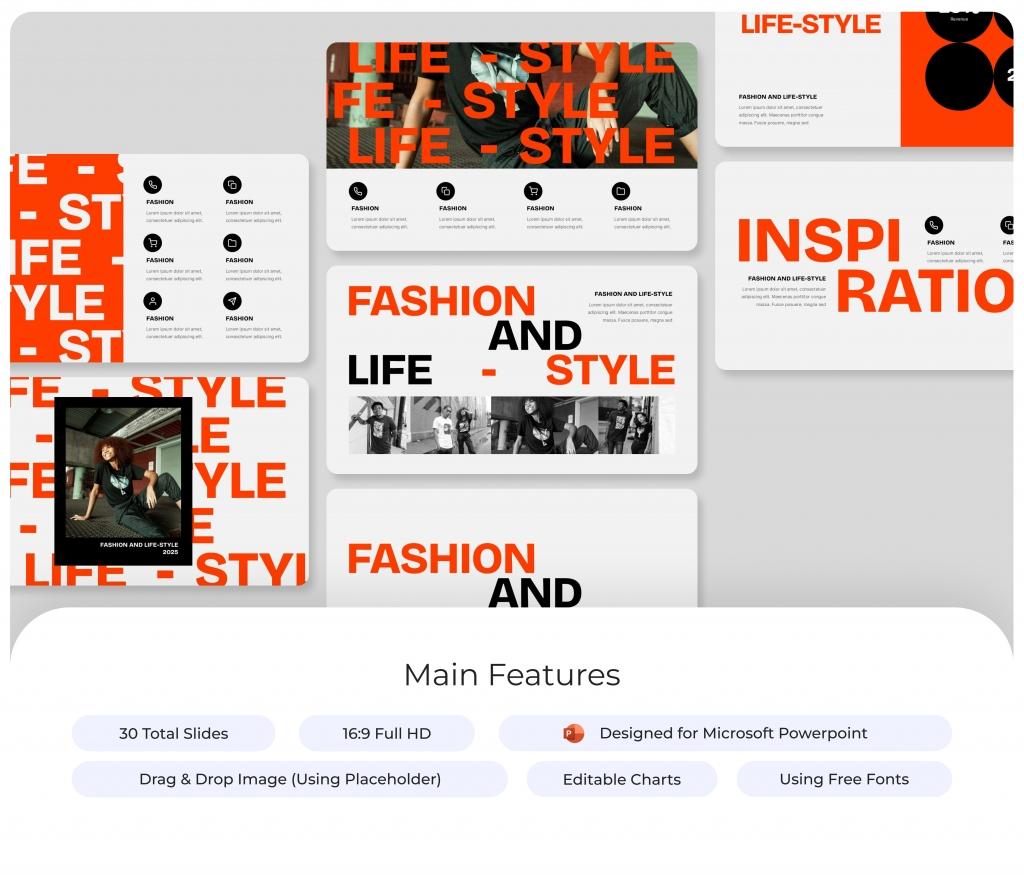 Bold Minimalism PowerPoint Presentation Template
