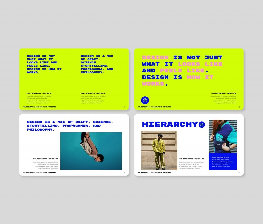 Mismatch and Bright Multipurpose PowerPoint Presentation