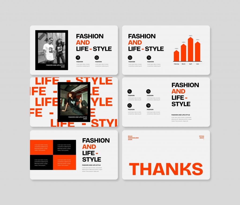 Bold Minimalism PowerPoint Presentation Template