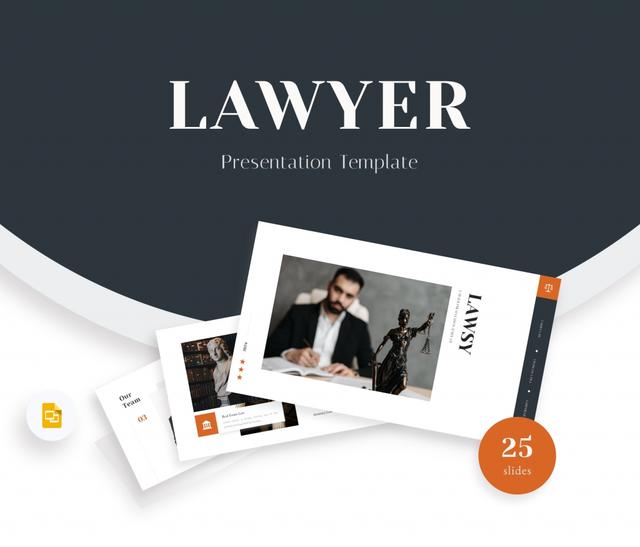 Lawsy- Lawyer Google Slides Presentation