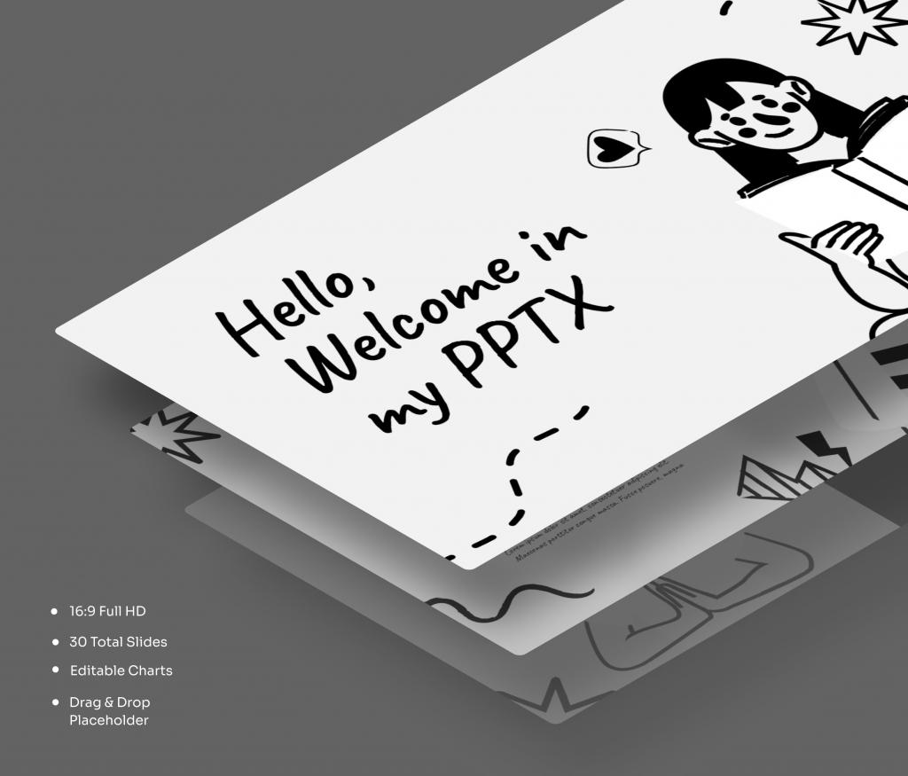 Hand Draw Multipurpose PowerPoint Presentation