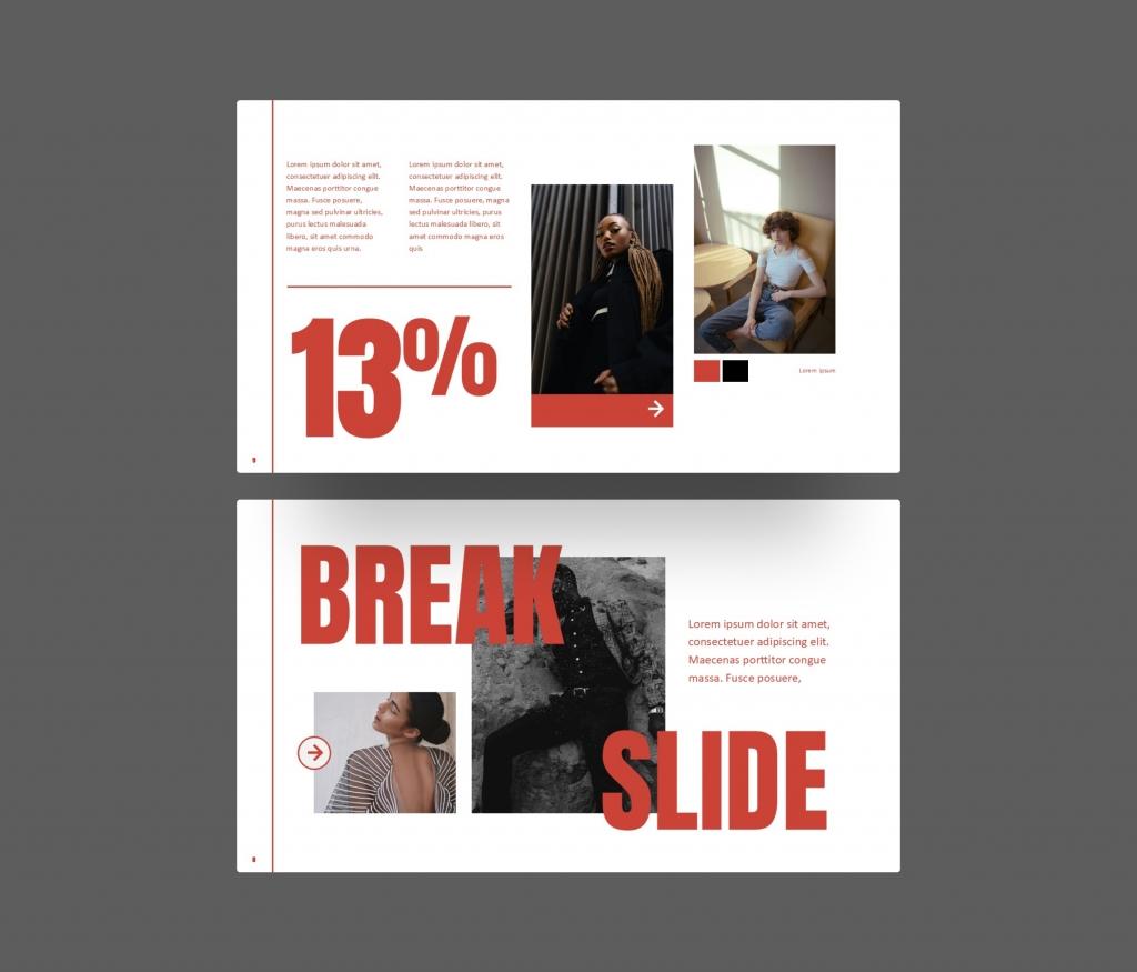 Fashion Showcase PowerPoint Presentation Template