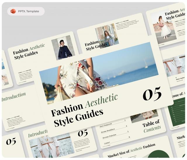 Aesthetic Fashion Guide PowerPoint Presentation