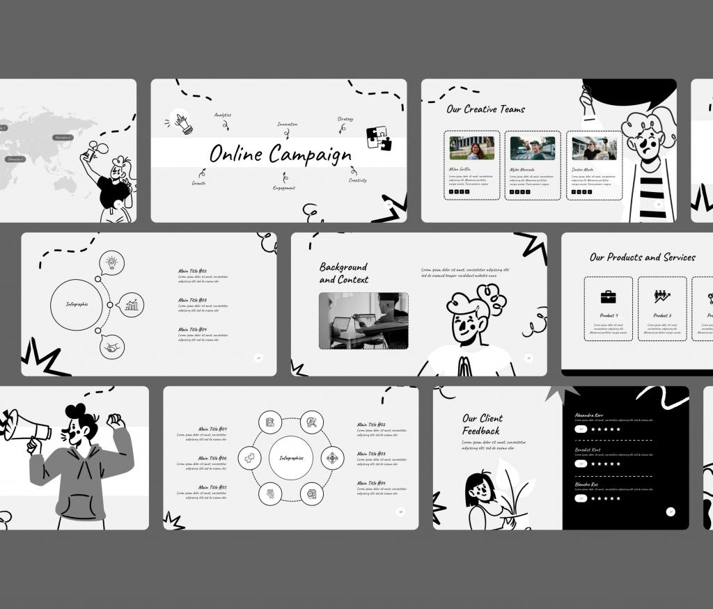 Hand Draw Multipurpose PowerPoint Presentation