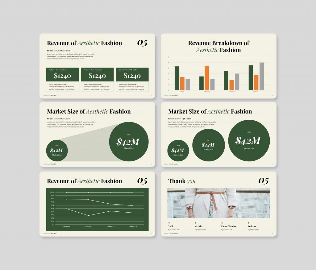 Aesthetic Fashion Guide PowerPoint Presentation