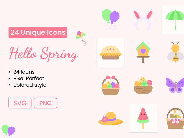 Spring Icon Pack