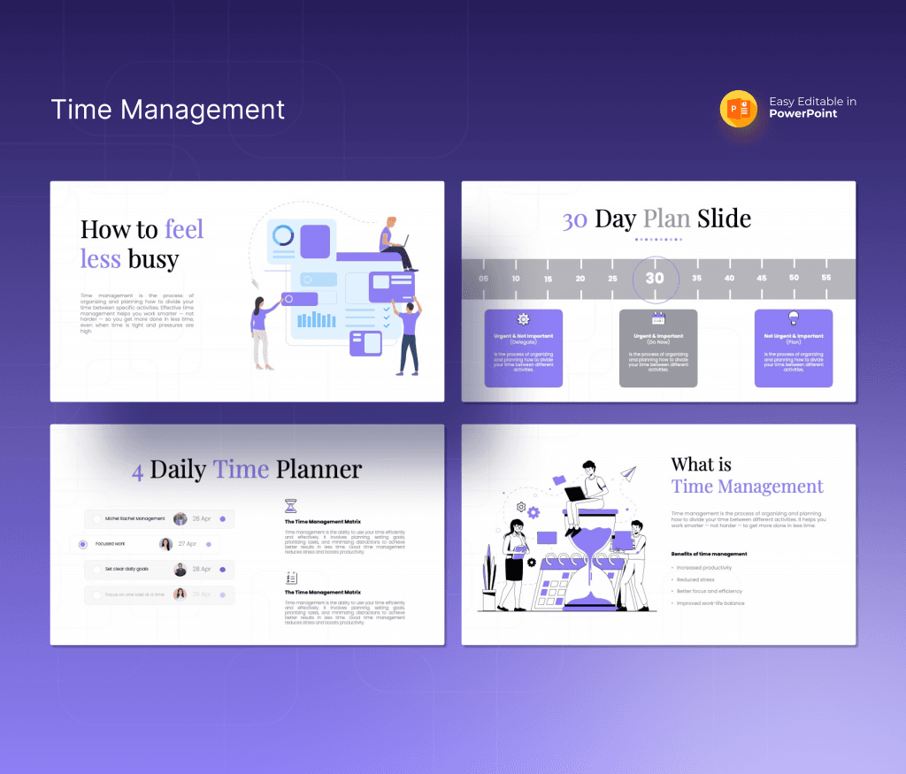 Time Management PPT Free Download