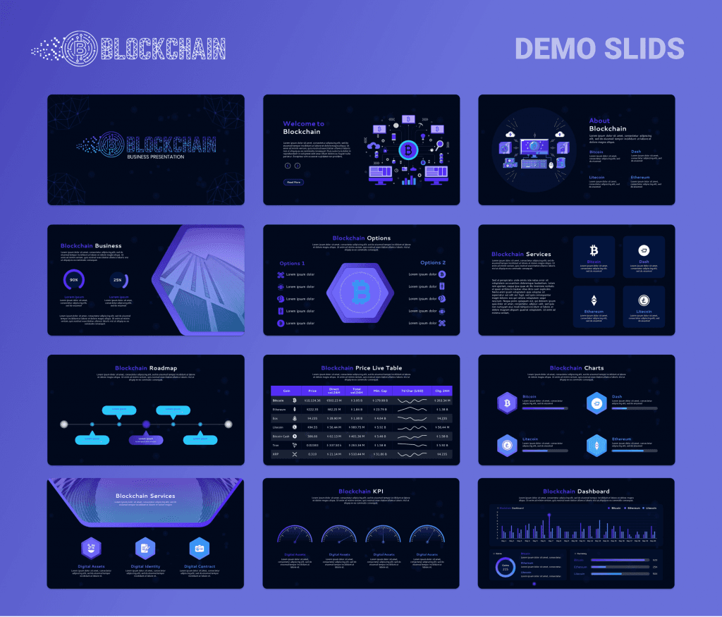 Blockchain Presentation PowerPoint Template