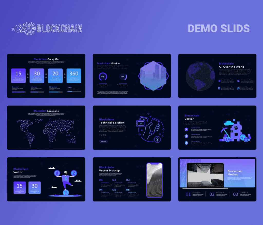 Blockchain Presentation PowerPoint Template