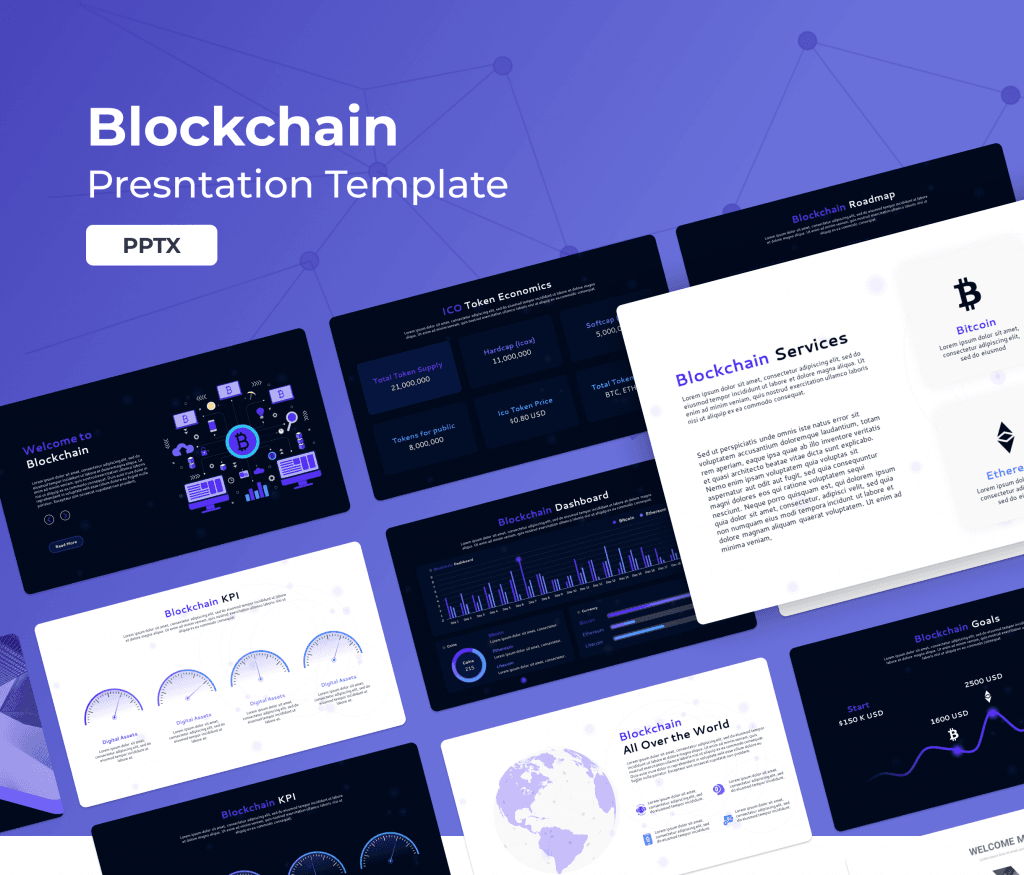 Blockchain Presentation PowerPoint Template
