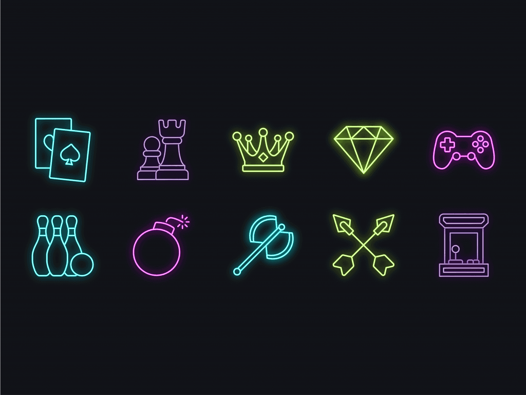20 Gaming Icon set
