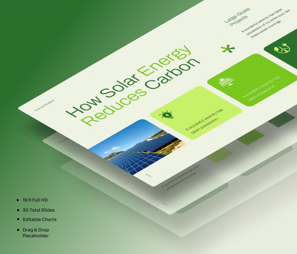 Green Energy Presentation PowerPoint Template