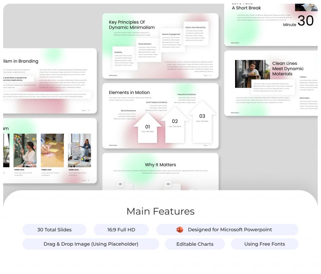 Minimalism Presentation PowerPoint Template