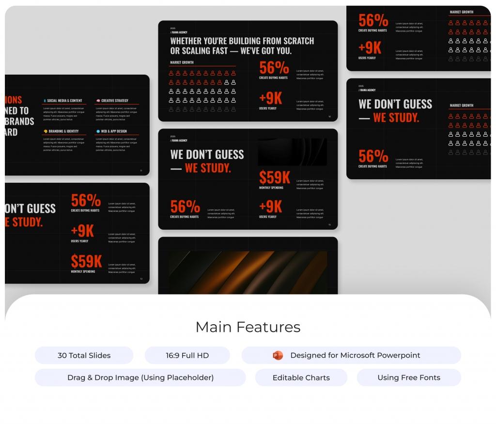 Agency Presentation PowerPoint Template