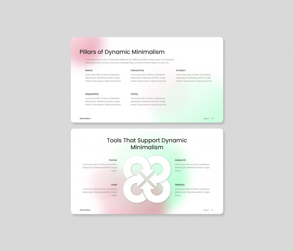 Minimalism Presentation PowerPoint Template