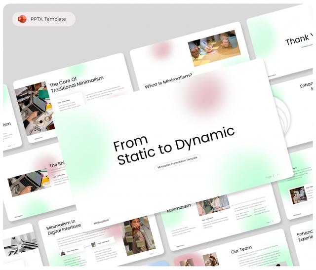 Minimalism Presentation PowerPoint Template