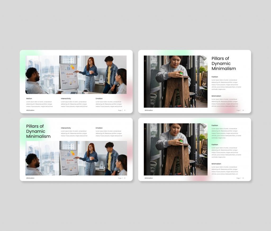 Minimalism Presentation PowerPoint Template